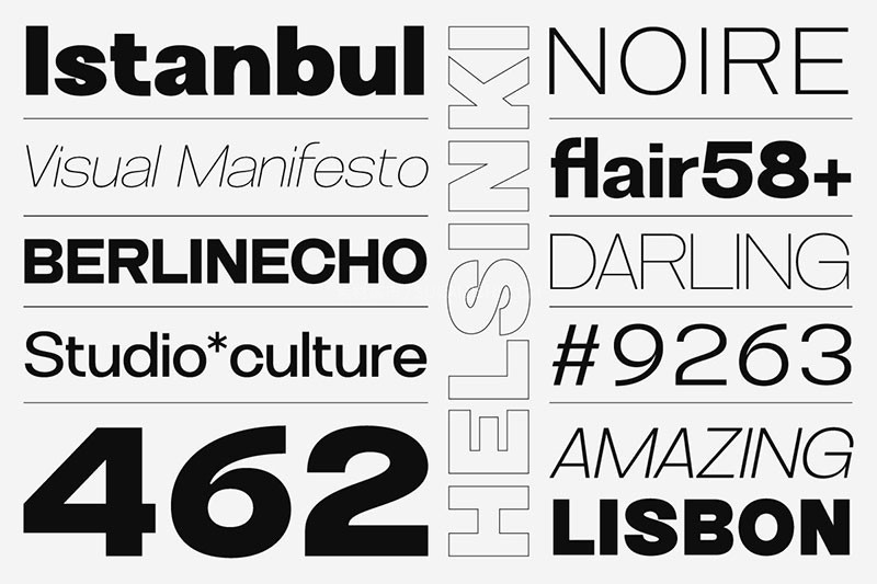 Brome Street Family 经典无衬线字体